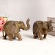 Handcrafted Brass Elephant for Decoration in Pair of 2