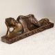 Handmade Brass Statue of Buddha Sleeping for Decor