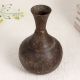 Vintage Brass Flower Pot in Surahi Shape for Decor