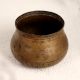Handmade Vintage Brass Measuring Pot for Decoration