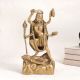 Goddess Maa Kaali Standing on Lord Shiva Brass Statue