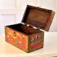 Multi-Coloured Dragon Engraved Wooden Box for Home Decor