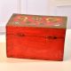 Multi-Coloured Dragon Engraved Wooden Box for Home Decor