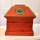 Handcrafted Premium Wooden Box in Hut Shape for Decor
