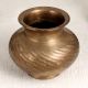 Adorable Brown Finish Holy Water Pot Made of Brass