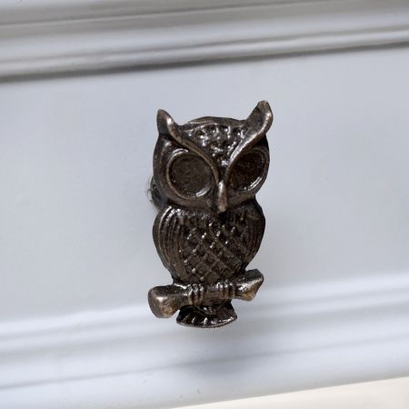 Owl Metal Knobs