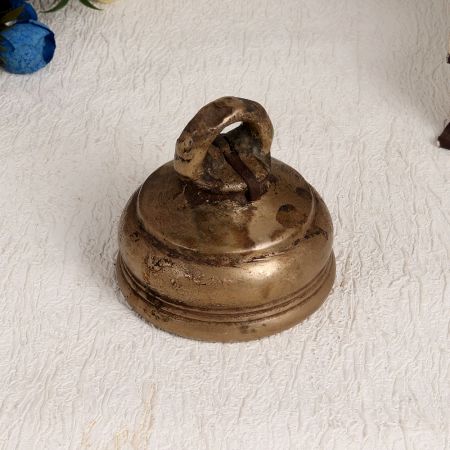 Antique Brown Hanging Bell Made of Finest Bell Metal