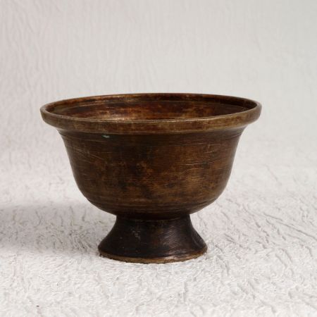 Handmade Vintage Brass Kumkum Cup for Prayer Room