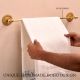 Handmade Brass Towel Hanger in Golden Finish