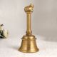 Vintage Brown Finish Temple Bell Made of Finest Brass