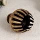 Brown Finish Brass Elephant Bell for Home Decoration