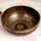 Handcrafted Finest Bell Metal Om Singing Bowl with Wooden Mallet