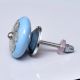Turquoise Strewn Flat Knob
