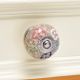 Multicolor Crackle Ceramic Cabinet Knob