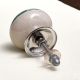 Olive Green Flower Dresser Knob