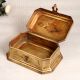 Vintage Finest Brass Jewelry Box from Colonial Period