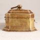 Vintage Finest Brass Jewelry Box from Colonial Period