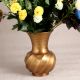 Handcrafted Premium Brass Flower Pot in Golden Finish
