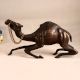 High-Quality Brass Statue of Camel Sitting for Home Decor