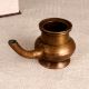 Handmade Finest Brass Water Pot with Spout in South Indian Art