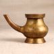 Small Brass Water Pot with Spout for Prayer and Decor