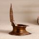 Handcrafted Vintage Brass Gajlaxmi Oil Lamp for Home Decor