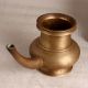 Elegant Brown South Indian Holy Water Pot Made of Brass