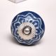 Cobalt Blue Decorative Ceramic Knob