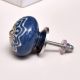 Cobalt Blue Decorative Ceramic Knob