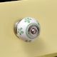 Green Floral Kitchen Cabinet Knob