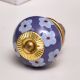 Purple Tiny Flower Knob