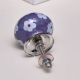 Purple Tiny Flower Knob