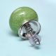 Pea Green Ceramic Crackle Drawer Knob