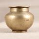 High-Quality Brass Holy Water Pot in Vintage Brown Finish