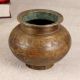 Vintage Engraved Holy Water Pot Made of Finest Brass