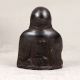 Handmade Dark Finish Laughing Buddha Made of Finest Brass
