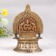 Premium Brass Gajalakshmi Oil Lamp for Prayer Room