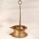 Handmade Hanging Gajalakshmi Oil Lamp Made of Finest Brass