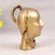 Premium Brass Gauri Head Statue for Prayer Room