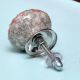 Peach Crackle Wheel Dresser Ceramic Knob