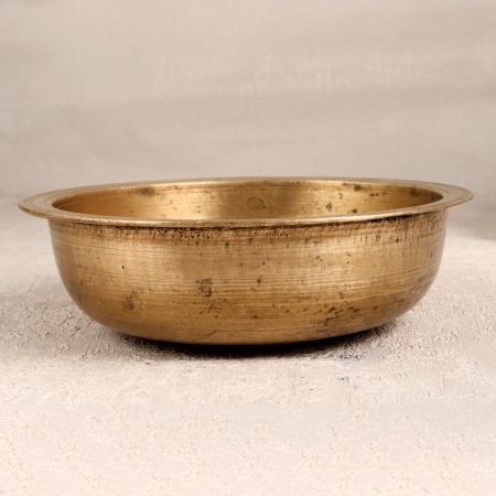 Sturdy Handmade Bowl Made of High-Quality Brass