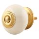 Cream Round Knob