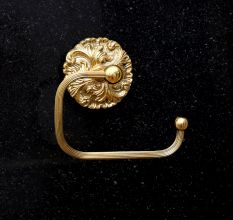 Modern Golden Brass Toilet Paper Holder for Bathroom
