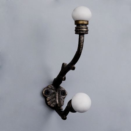 Solid White Tree Heavy Duty Wall Hook-EHG-44