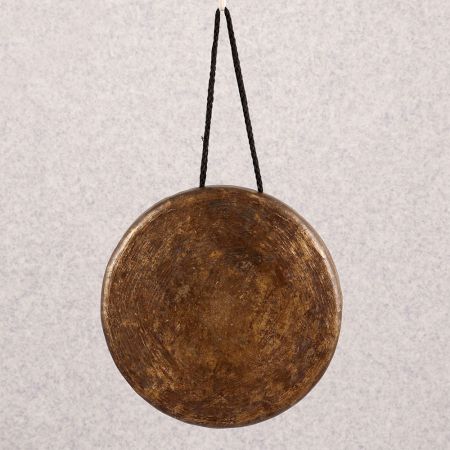 Handmade Tibetan Art Bell Metal Gong for Buddhist Prayer