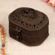 Indian Brass Jewelry Box in Odisha Art for Home Decoration