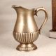 Handmade Silver Finish White Metal Jug for Home Decor