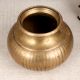Elegant Brown Handmade Holy Water Pot Made of Brass