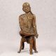 Tribal Art Brass Sai Baba Statue for Prayer Room