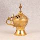 Handmade Golden Shiny Brass Incense Burner for Decor